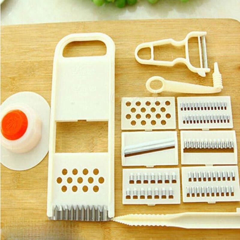 Slicer Rasp Wit 11 Stks/set Rasp Hakken Slicer Huishoudelijke ... – Grandado