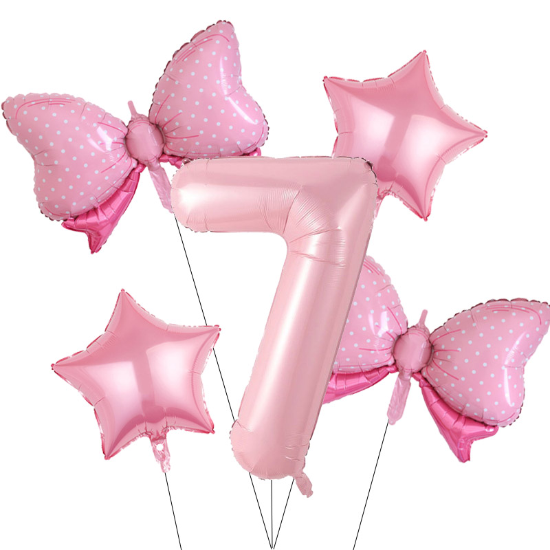 Lyserød sløjfe fødselsdag engangsservice sløjfe paptallerken kop serviet sugerør lyserød sløjfe brudeforlovelse bryllup polterabend dekoration: Hvid