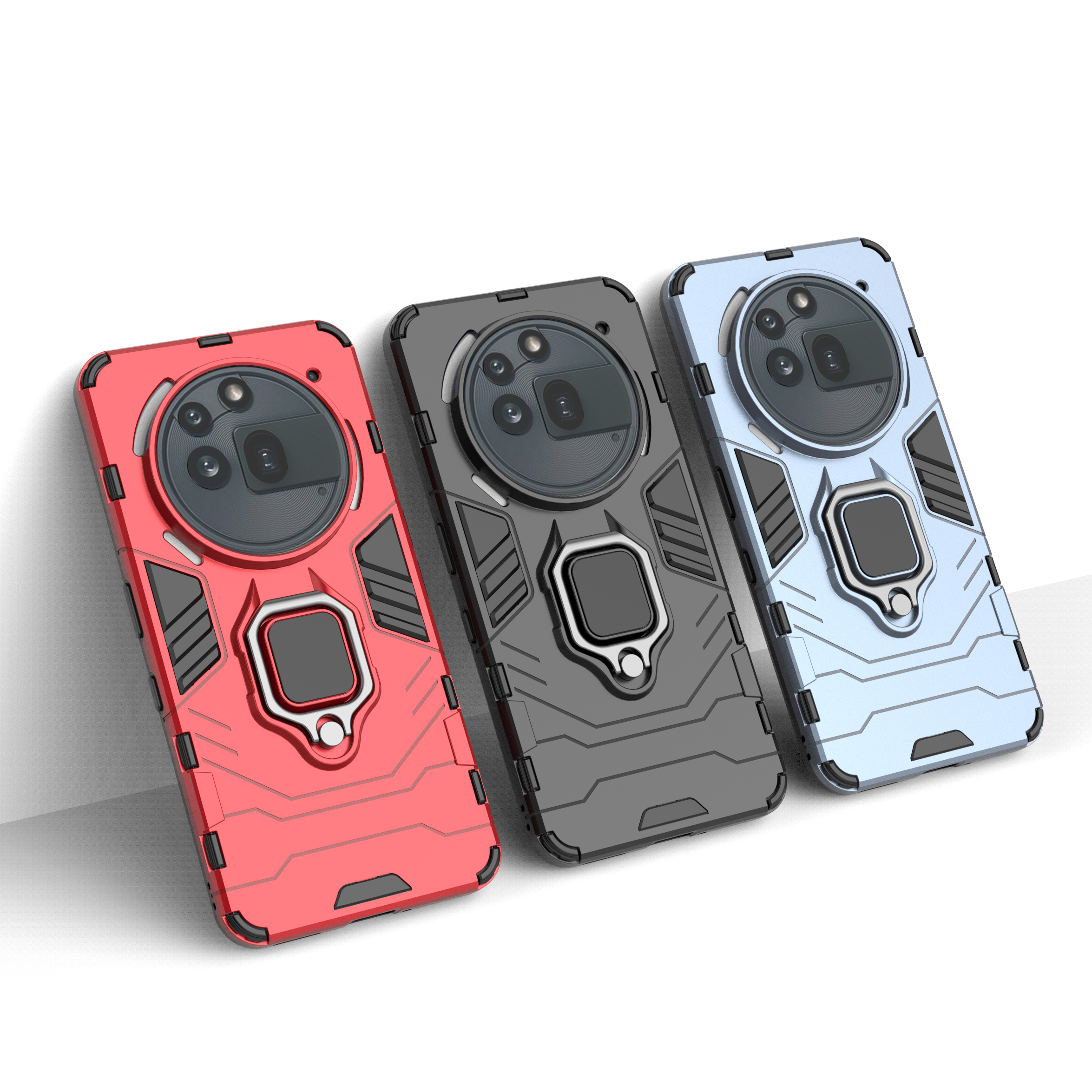 Stand Ring Armor Case für Nothing Phone 3A Pro 2a Plus Phone2a Phone3a Hard Strong Phone Zubehör