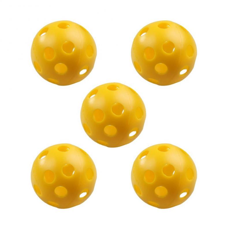 Lot De 6 Balles Wiffle® Officielles – Plastique Blanc – Pour Baseball – Enfant