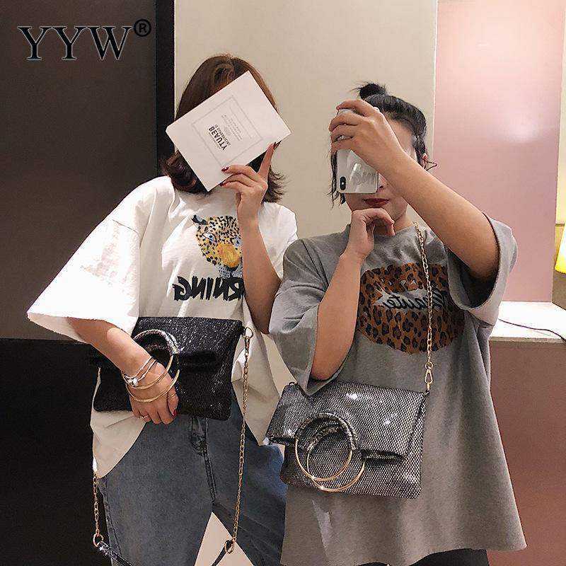 Luxury Handbags Women Tote Bags Grey Crossbody Bags For Women Large Capacity Black Foldable With Chain