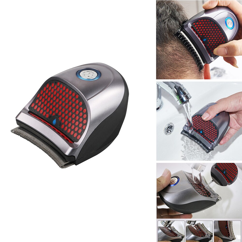 For Men Self-Service Hair Clipper Buzz Cut Shaved Head Electric Razor Fader Electric Hair Clippers Men Hair Cut Shear