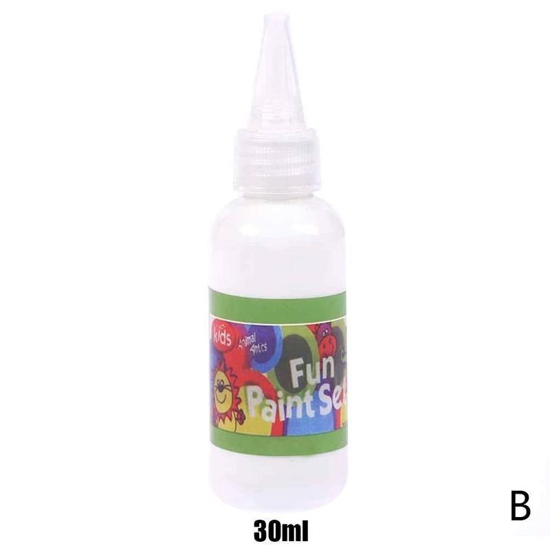 30ml Lavabile Pittura con le Dita Pigmento Liquido Disegno Giocattolo FAI DA TE Pittura con le Dita Mestiere Handmade del Pigmento Colorante Additivi Per Il FAI DA TE Slimes: B