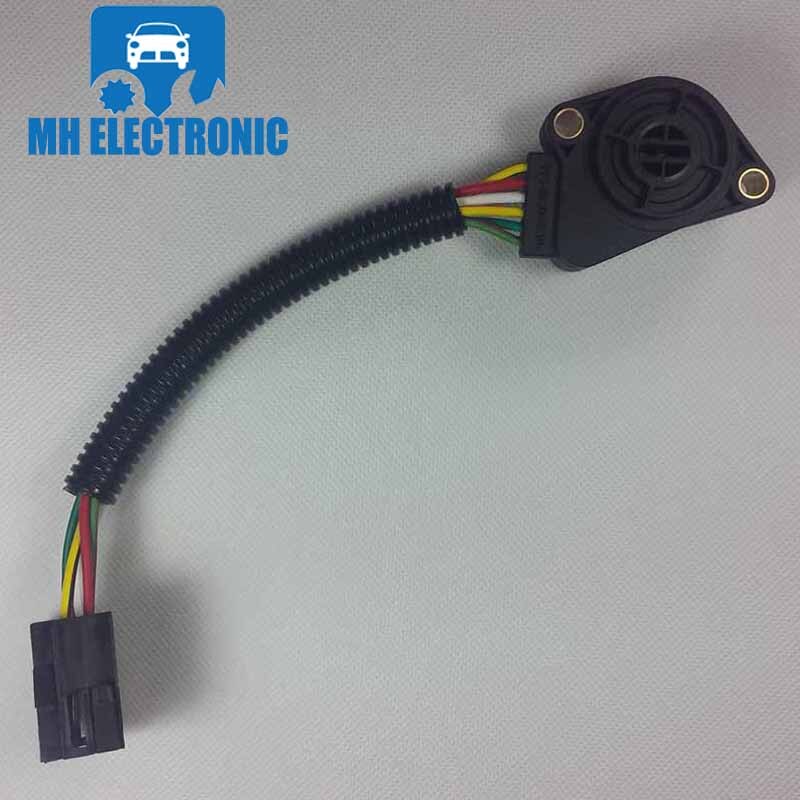 MH ELECTRONIC Pedal Position Sensor 20893503 3985226 for Volvo Truck with 6 PIN 6 Wire Position Sensor