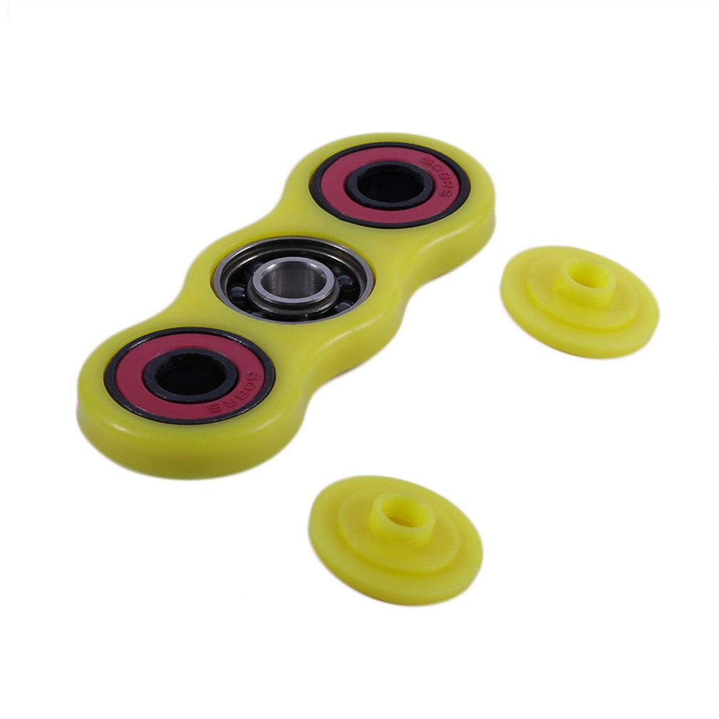 New Hot Liscia Contorno Tre Fori Del Nitruro Di Silicio Cuscinetto Lungo Tempo Ridurre Lo Stress Dito della Mano Spinner Giocattolo Regalo Per I Bambini