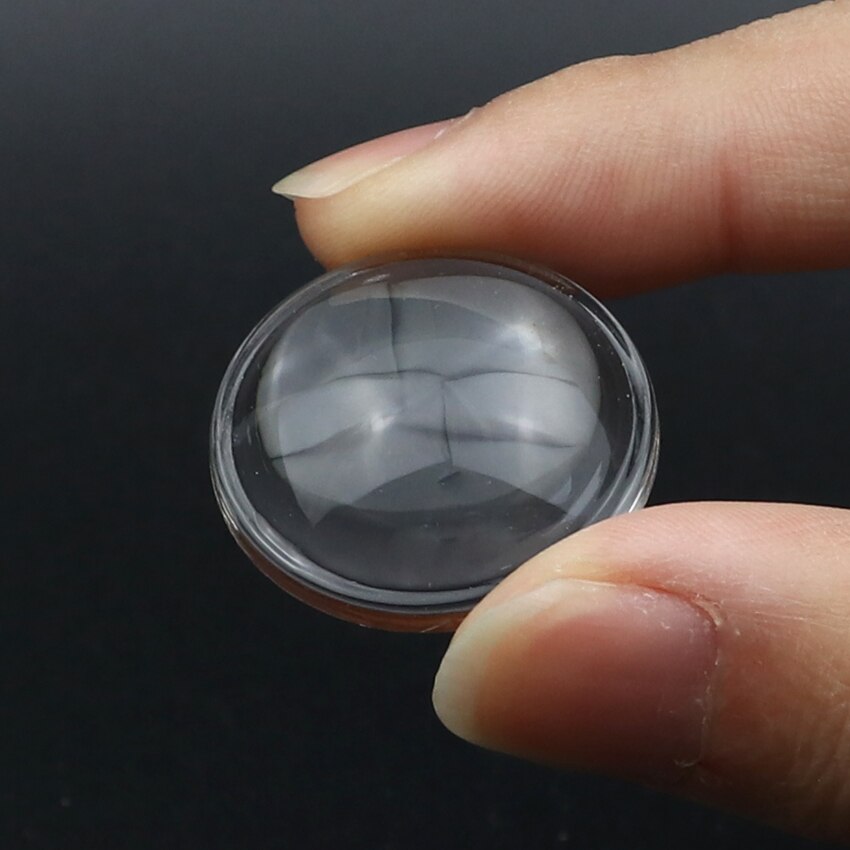 20 23 28 30 34 44 50 52 53 57 Plano Convex Optical Glass Lens for LED Flashlight Auto Car Lamp Spotlight Projection Light
