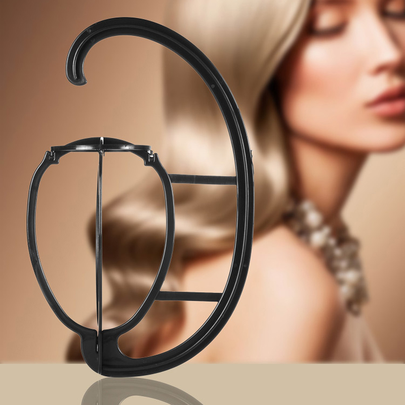 Neue Hängen Perücke Stehen Tragbare Kunststoff DIY Hüte Aufhänger Abnehmbare Display Haar Trockner Halter Werkzeug Für Lange und Kurze Perücken kappe