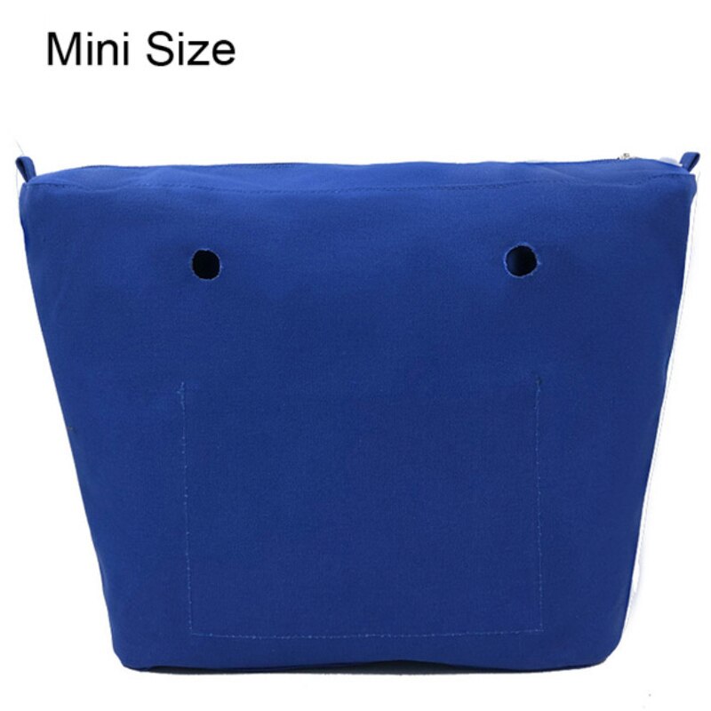 Mini Size Solid waterproof Insert Lining inserts for O bag Obag Mini Pocket women handbag accessories: Sky Blue Mini