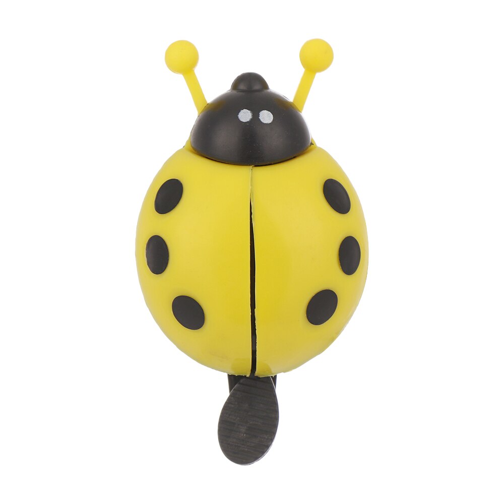 Plastikowy wioślarz dzwonek rowerowy śliczne dzieci chłopcy dziewczęta nowość biedronka błąd projekt klakson ostrzeżenie o bezpieczeństwie akcesoria rowerowe: żółty