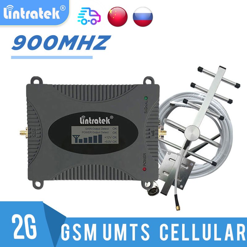 をlintratek gsm 900 1800mhzブースター 2 グラムgsm信号リピータ 3 グラムumts携帯データとvoicelアンプフルキットlcdディスプレイ # dj