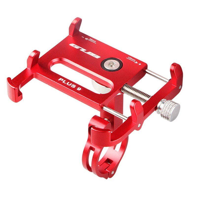 GUB PLUS 6/9-soporte para teléfono móvil ajustable, duradero, portátil, práctico, para patinete, bicicleta, adecuado para xiaomi: GUB PLUS  9 Red