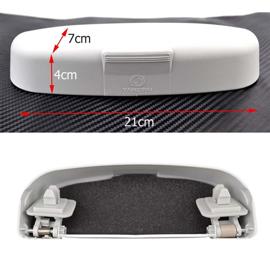 Voor Jeep Renegade Bu Auto Zonnebril Case Houder Visor Bril Box Case Zonnebril Houder Clip Opslag Kooi