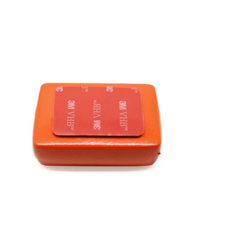 Float Floaty Box met 3 M Adhesive Anti Sink Spons met Sticker voor Gopro Hero 7/6/5 /4/3/3 +/2/1 AEE Camera SJCAM