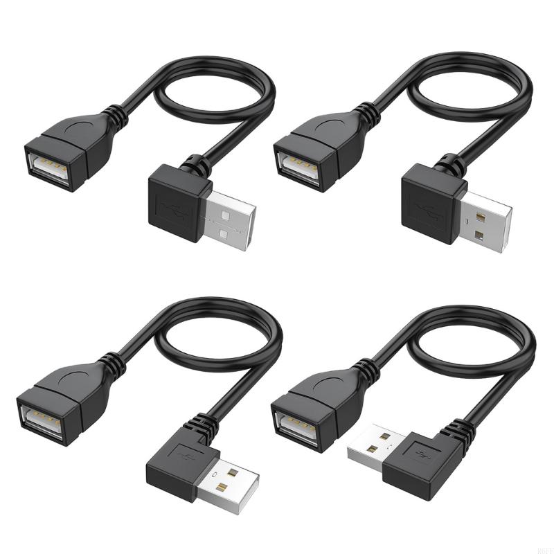 R6ff usb 2.0 hane hona förlängningssladd höger/vänster/uppåt- och nedåtkontakter (alternativ)
