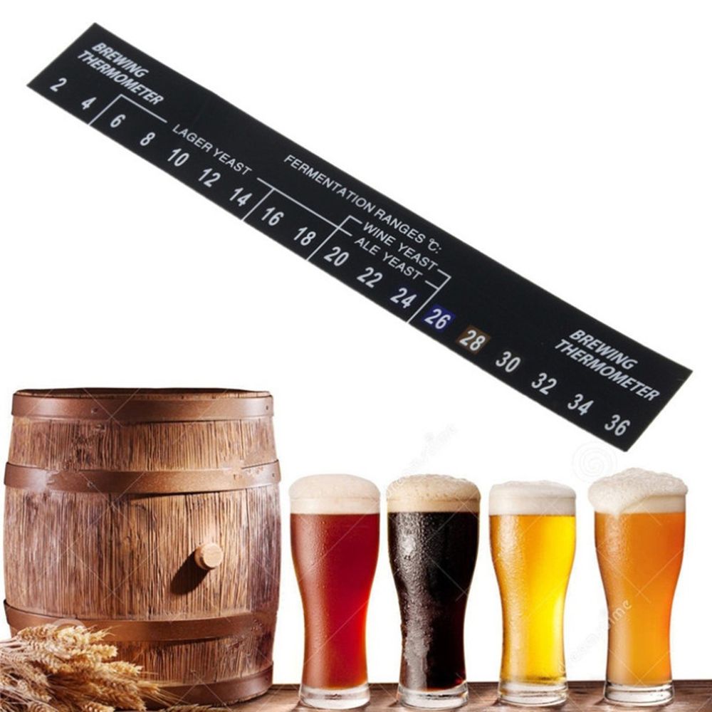 Nuttig 2C Om 36C Digitale Vergister Brouwen Thermometer Sticker Wijn Geesten Nuttig Bier Lijmen Strip Gisting Tool
