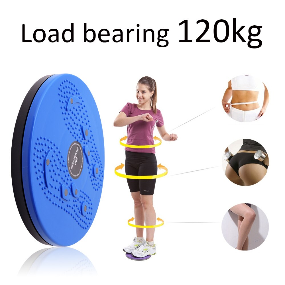 Talje vridning disk balance træningsudstyr til hjemmet krop aerob roterende sports magnetisk massageplade træning wobble