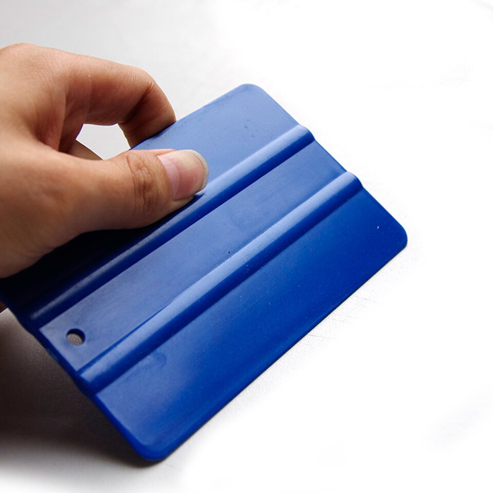 Vinyl Decal Installation Tool 12.5x8cm Plastic Hard Car Decal Vinyl Wrap Squeegee For Vinyl Decals & Graphics Application QG-26