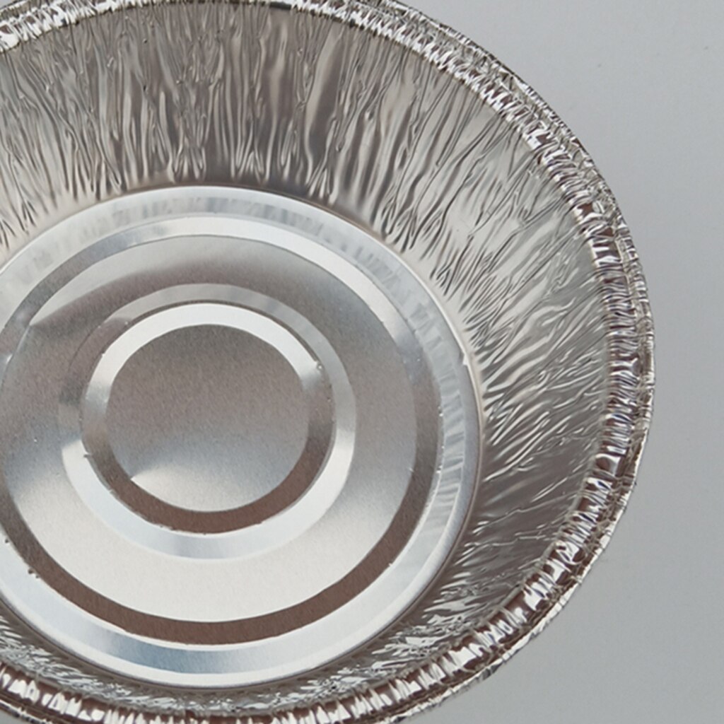 Deep Aluminum Foil Pie Pans Round Disposable for Reheating Durable Oven Safe