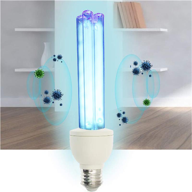Lampa bakteriobójcza UV żarówki E27 ozonu rura kwarcowa kryty anty-bakterie ultrafioletowe robić czyszczenia żarówka lampa UV dla Dom gabinet 110V
