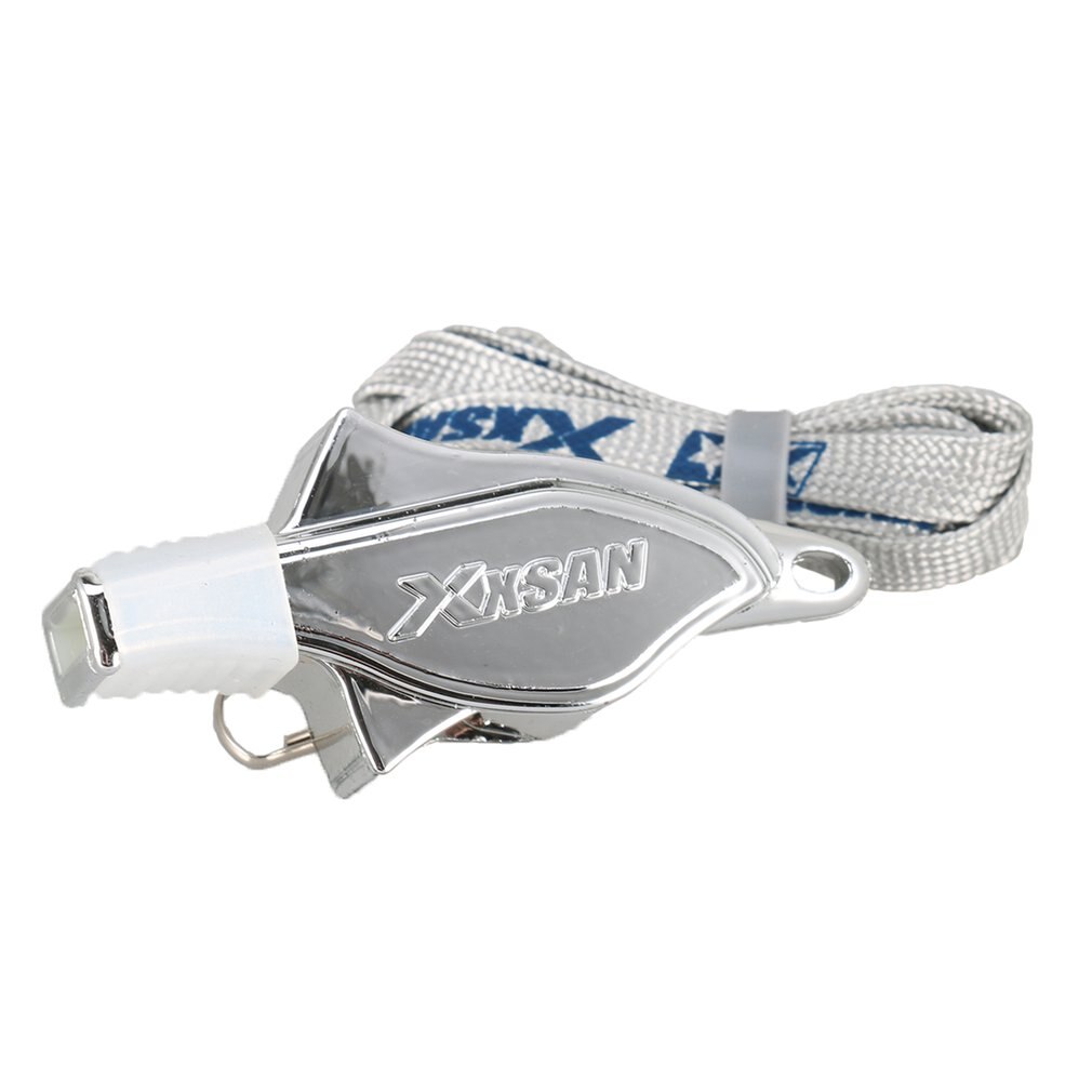 XS36 Pfeife Edelstahl Extra Laut mit Lanyard für Schule Sport Fußball Basketball und Lifeguard Schutz