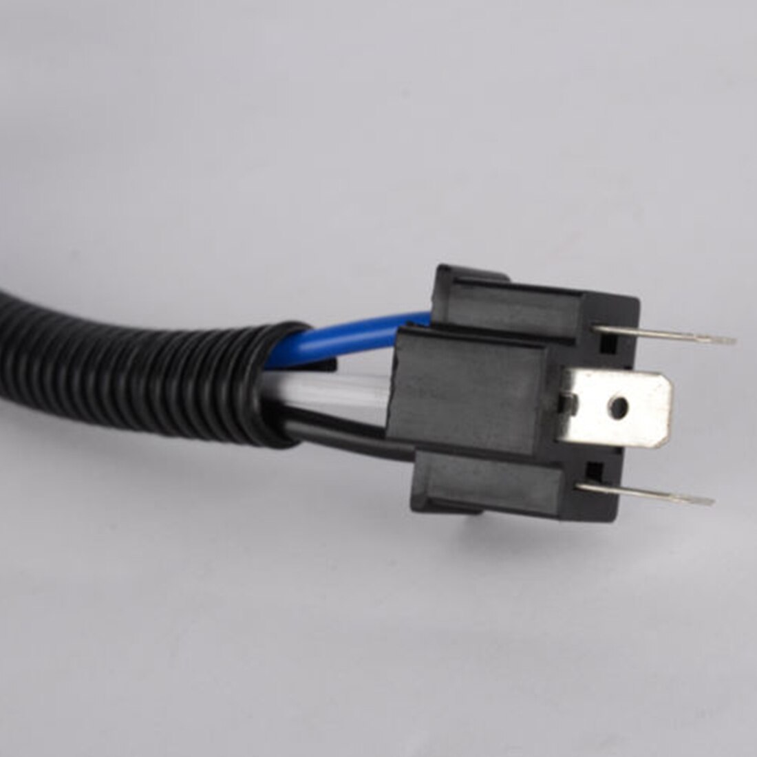 Socket Connector Wiring Universal For H4 Headlight Ceramic Base Copper Terminal Car Motorbike Accessories Heat Resistant