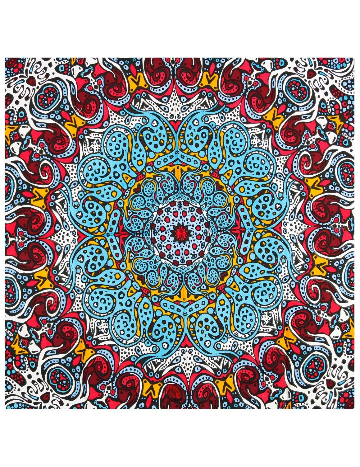 Sunshine Vreugde 3D Psychedelische Sunburst Tapestry Glow In The Dark