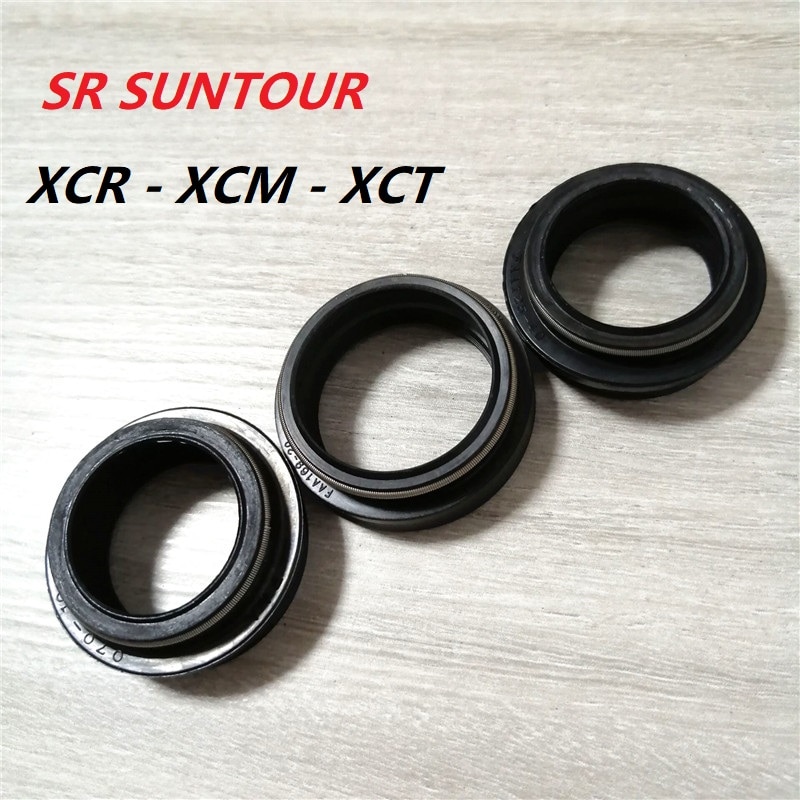 Alkuperäinen suntour xct xcm xcr etuhaarukan tolppa pyyhkijän pölytiiviste kumitiivisteisen rengas xcr 32mm xcm 30mm xct 28mm etuhaarukan pöly rengas