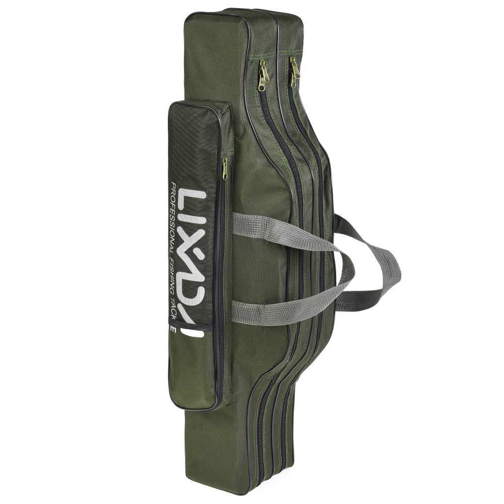 Lixada Draagbare draagtas voor hengeltas (drie lagen-130 cm