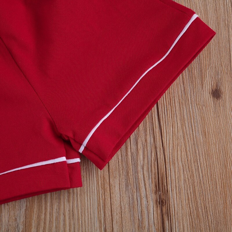 1-7Y Toddler Kids Baby Boy Girl Short Sleeve T-shirt Tops Shorts 2PCS Homewear Sleepwear Pajamas Set Summer Sleeping Clothes