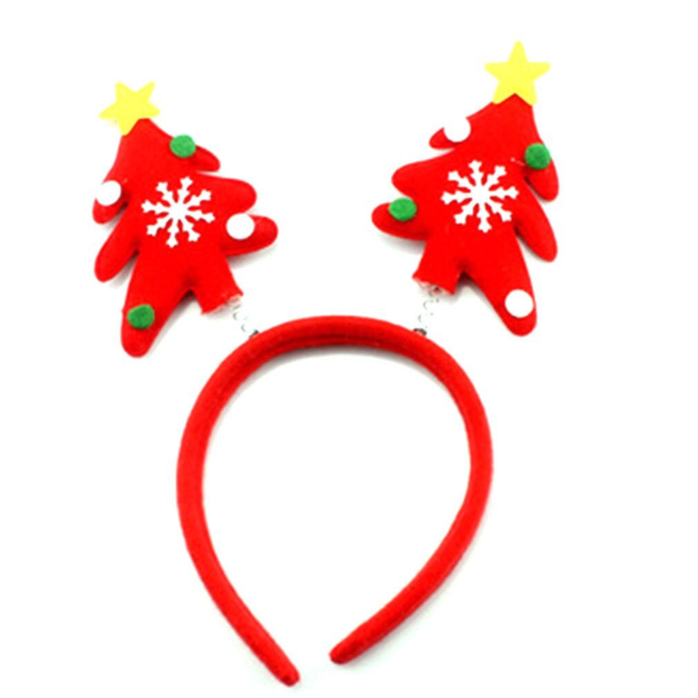1pcs Christmas Headband Hair Accessories Deer Ears For Kids Adult Christmas Party Deals Santa Xmas Hair Band Clasp Headwear: Style7