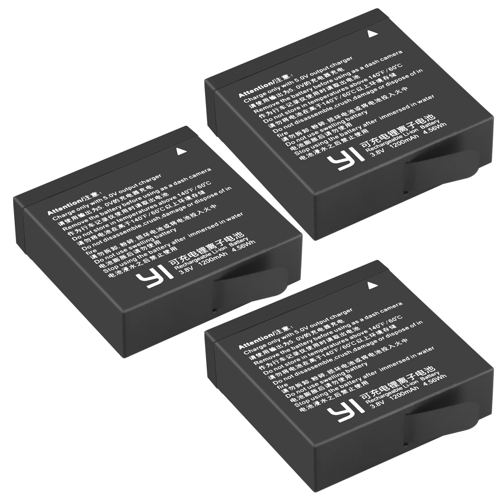 Originele 1200Mah Batterijen Voor Xiaomi Yi Batterij Voor Xiaomi Yi 2 4K Xiaoyi Ii + Dual Charger Voor xiaomi Yi 4K Action Camera