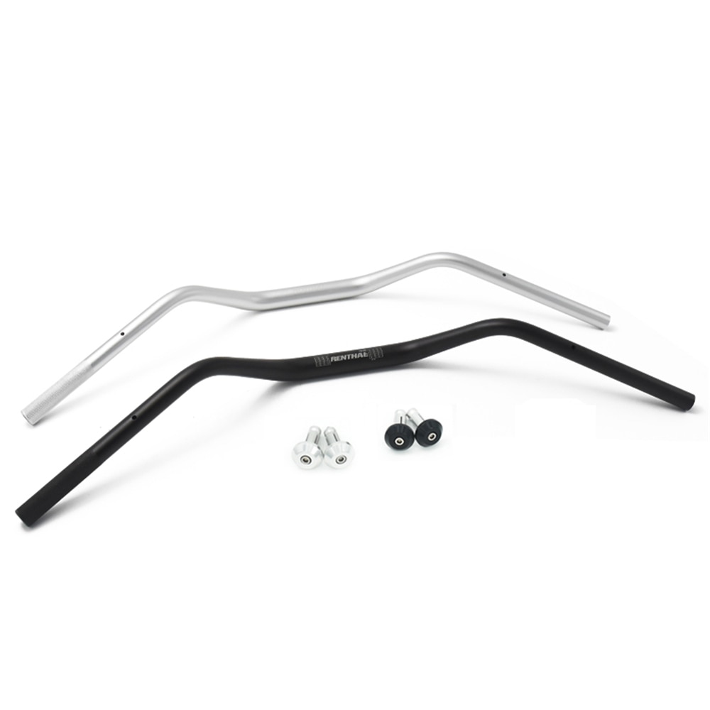 Manillar Universal para motocicleta Renthal, 28mm, para barra gruesa, volante de aluminio para Motocross, 1-1/8''