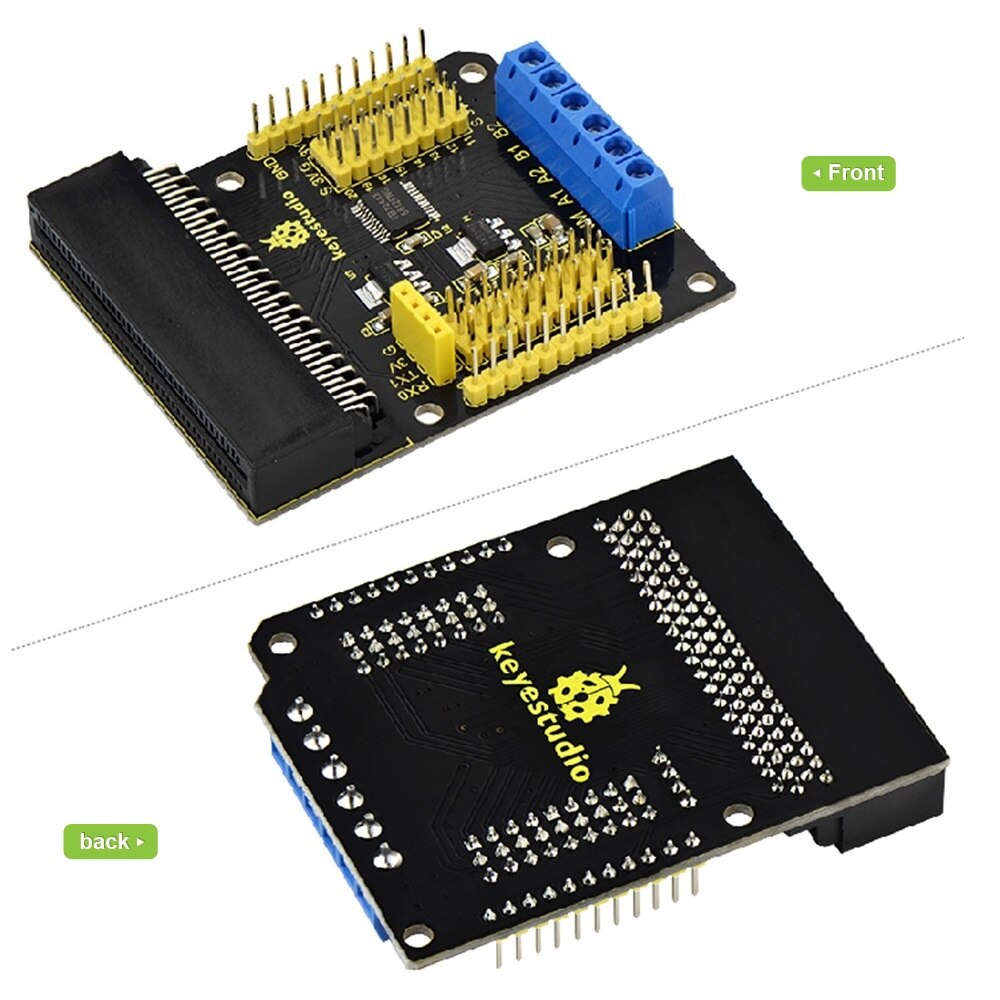 Keyestudio micro bit Motor Drive Breakout Board Shield per Micro : Bit