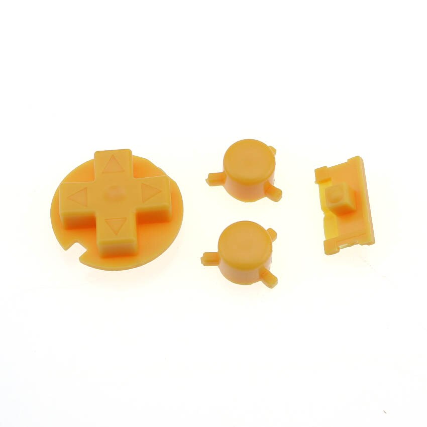 YuXi Multi colore Per opzione A B Bottoni Tastiere per Gameboy GBP Tasca On Off Alimentazione Bottoni D Pads di Ricambio parti: Yellow