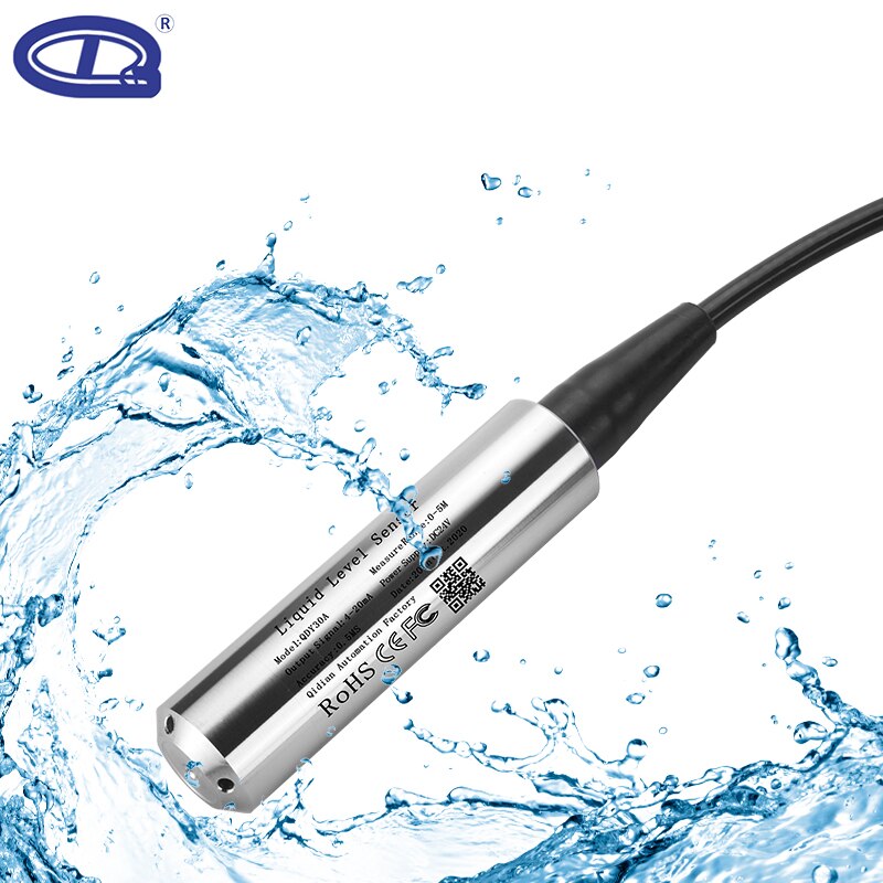 Original manufacture submersible liquid tank stainless hydraulic rs485 analog 4-20ma water level transmitter