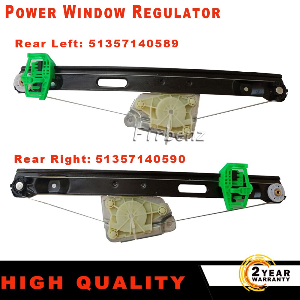 51357140589 51357140590 Rear Left/Right Power Window Regulator For BMW 3 Series E90 E91 323i 325i 325xi 328i xDrive 330xi Sedan