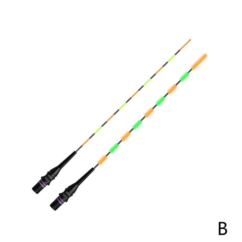 Flotador inteligente LED de pesca nocturna superbrillante, herramientas luminosas, flotadores electrónicos sensibles, accesorios de boya, Ultra pesca, Ou E4T1: B