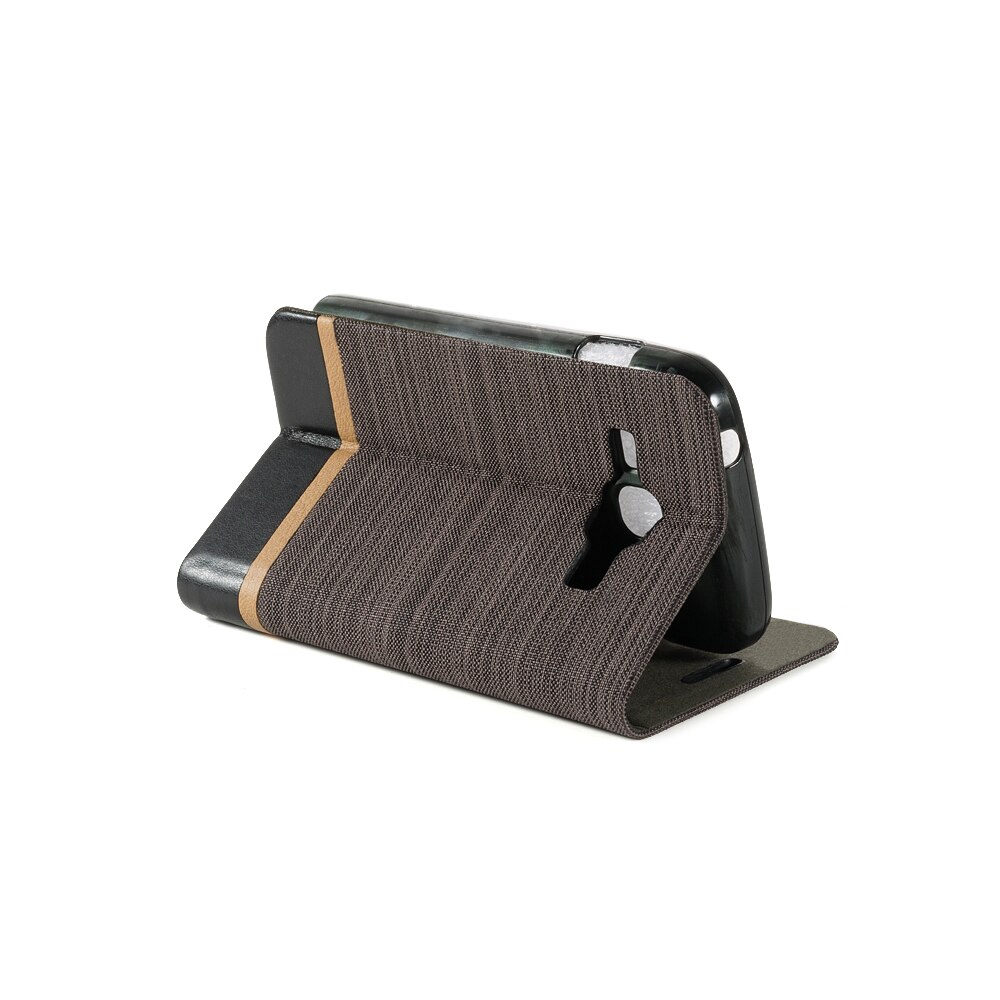 Leather Phone Case For Samsung Galaxy J1 Flip Book Case For Samsung Galaxy J1 Business Wallet Case Silicone Back Cover