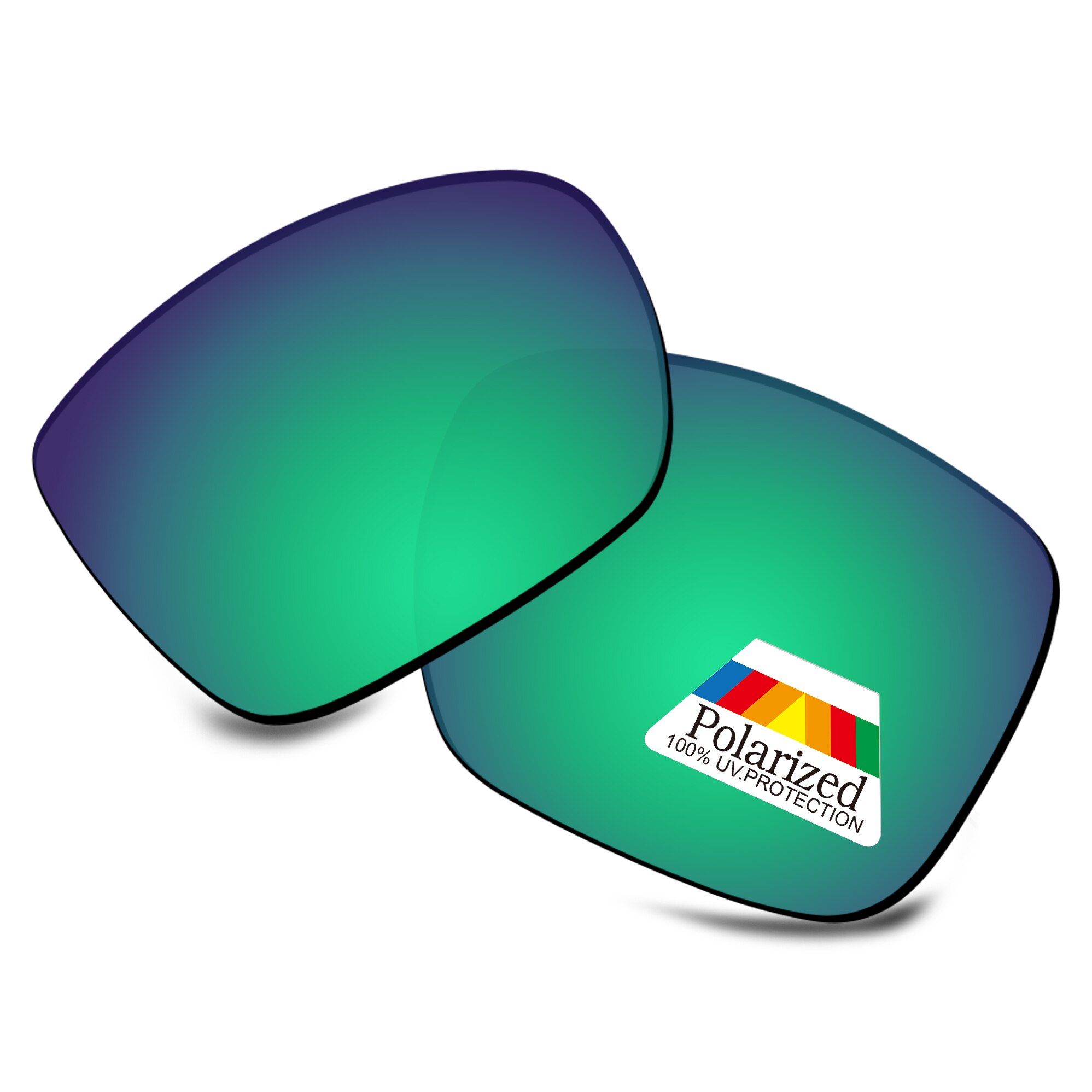 Bwake Polarisierte Ersatz Linsen für-Oakley TwoFace XL OO9350 Sonnenbrille Rahmen-Mehrere Optionen: Sea Green