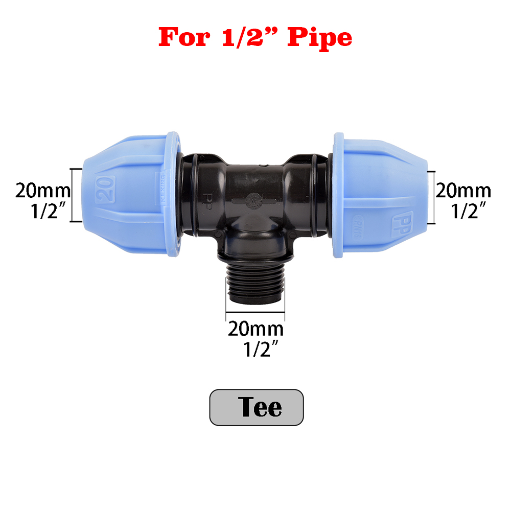 Regenfass-passend zu anschließen OD 20/25/32 mm PE-Rohrverbinder-Adapter für Wassertanks, Aquarien, Wannen, Schwimmbecken: Grün