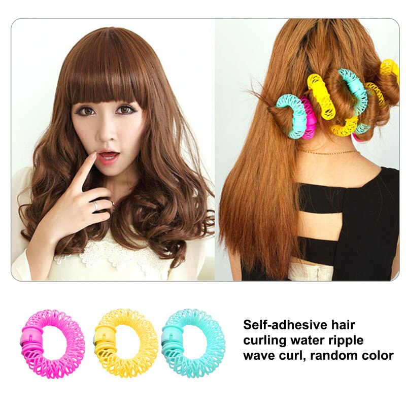 Donuts-Rizador de pelo mágico, herramienta DIY para accesorios de cabello para mujer, 8 Uds./6 uds.