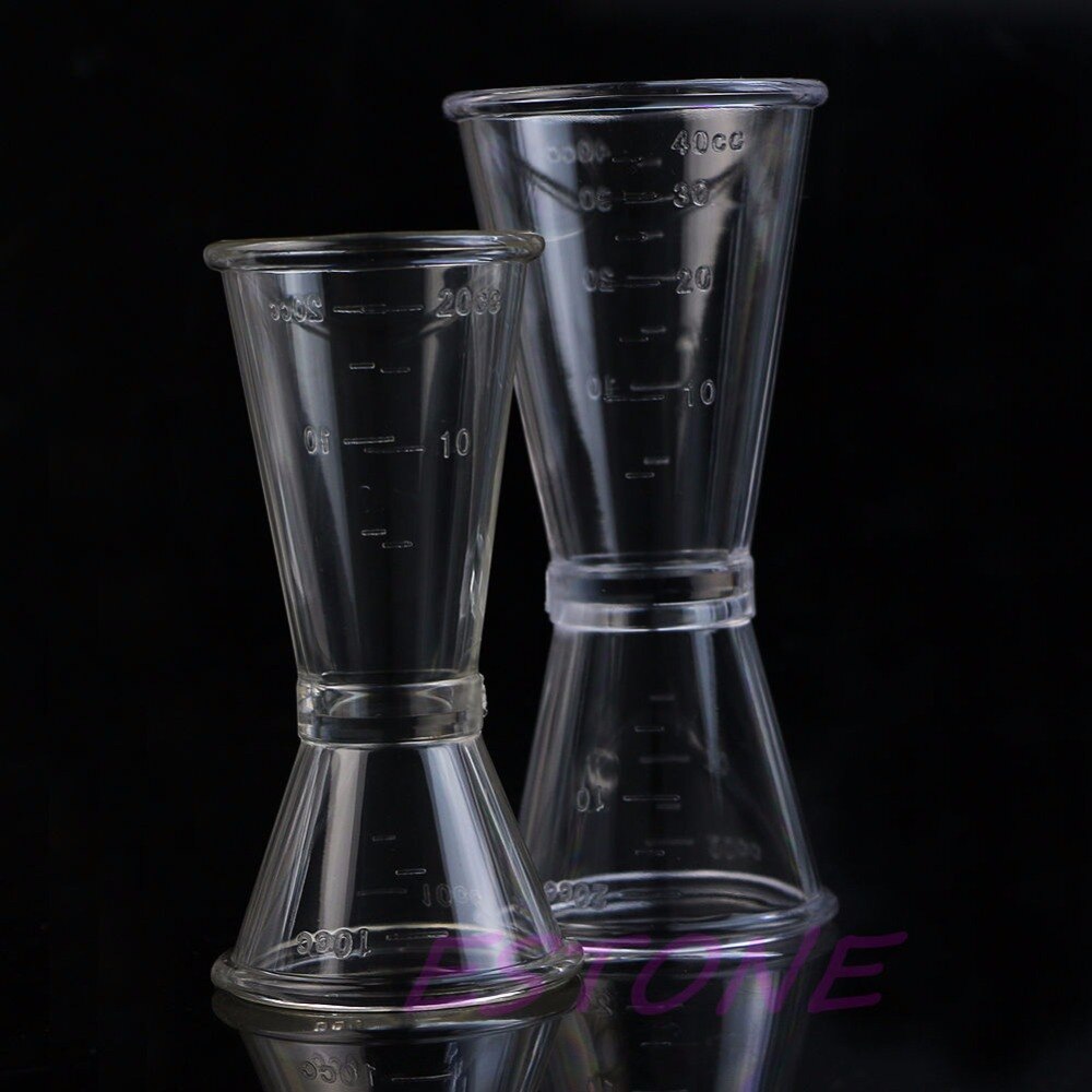 S/L Jigger simple doble disparo cóctel vino Sht bebida medida Copa Bar