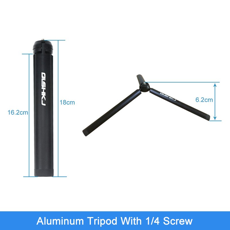 DJI OM 4 Osmo Mobile 2 3 Accessories Triple Shoe Mount Adapter Microphone Bracket for BY-MM1 for Zhiyun Smooth 4 Q: blue