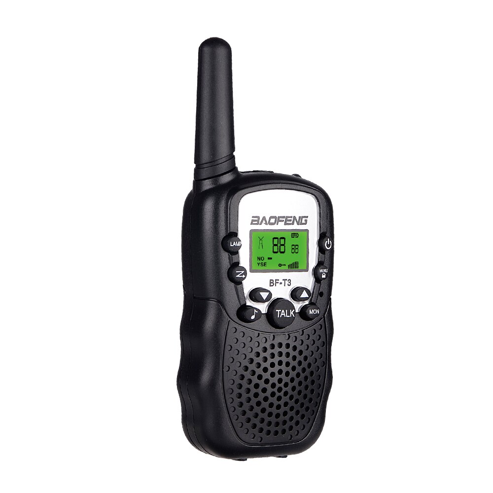BAOFENG 2 In 1 Pack PMR446 3Km UHF Radio For Kids Walkie Talkies BF T3