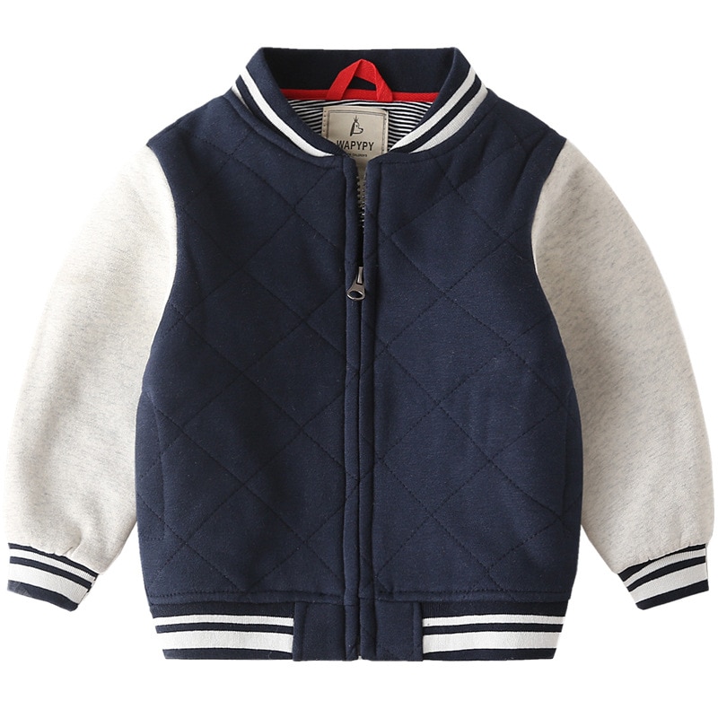 Otoño , ropa de abrigo informal de manga larga de dinosaurio de dibujos animados para niños, ropa deportiva de béisbol para niños, chaquetas, abrigos