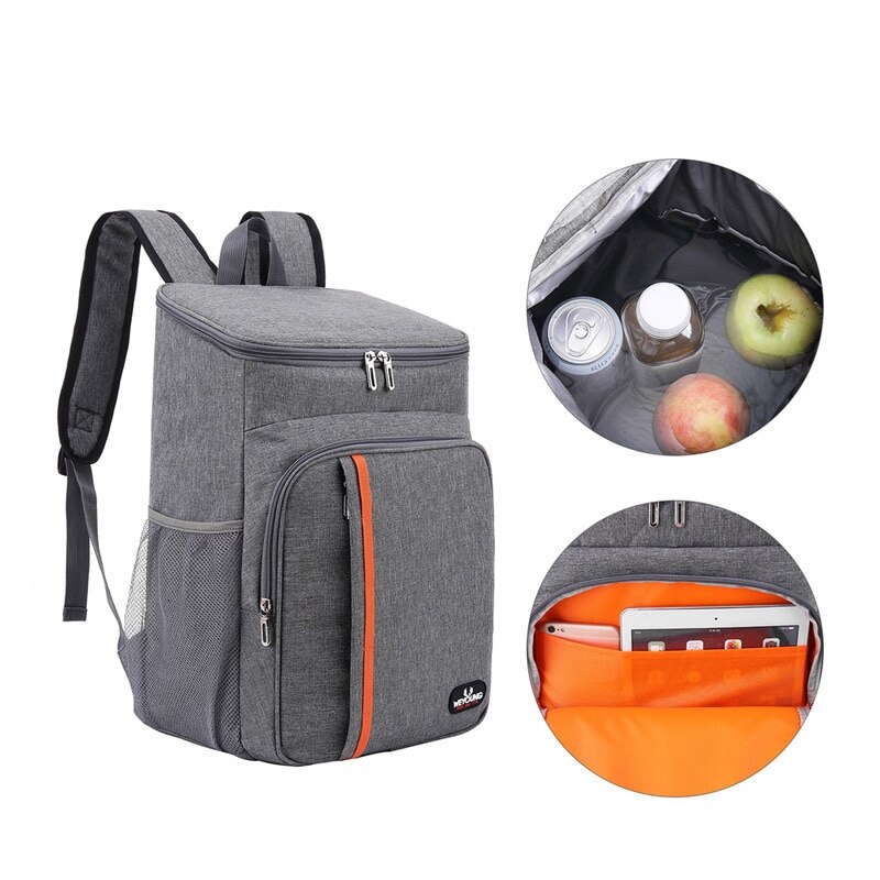 Koeltas Rugzak Picknick Thermische Voedsel Levering Ijs Thermo Lunch Camping Koelkast Geïsoleerde Pack Accessoires Benodigdheden