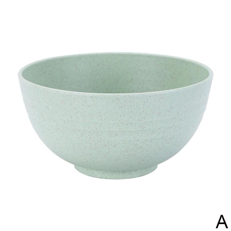 Cuenco grande de paja de trigo para niños, fibra de cereales irrompible, Degradable, antiquemaduras, respetuoso con el medio ambiente, I9F1, 1 unidad: C