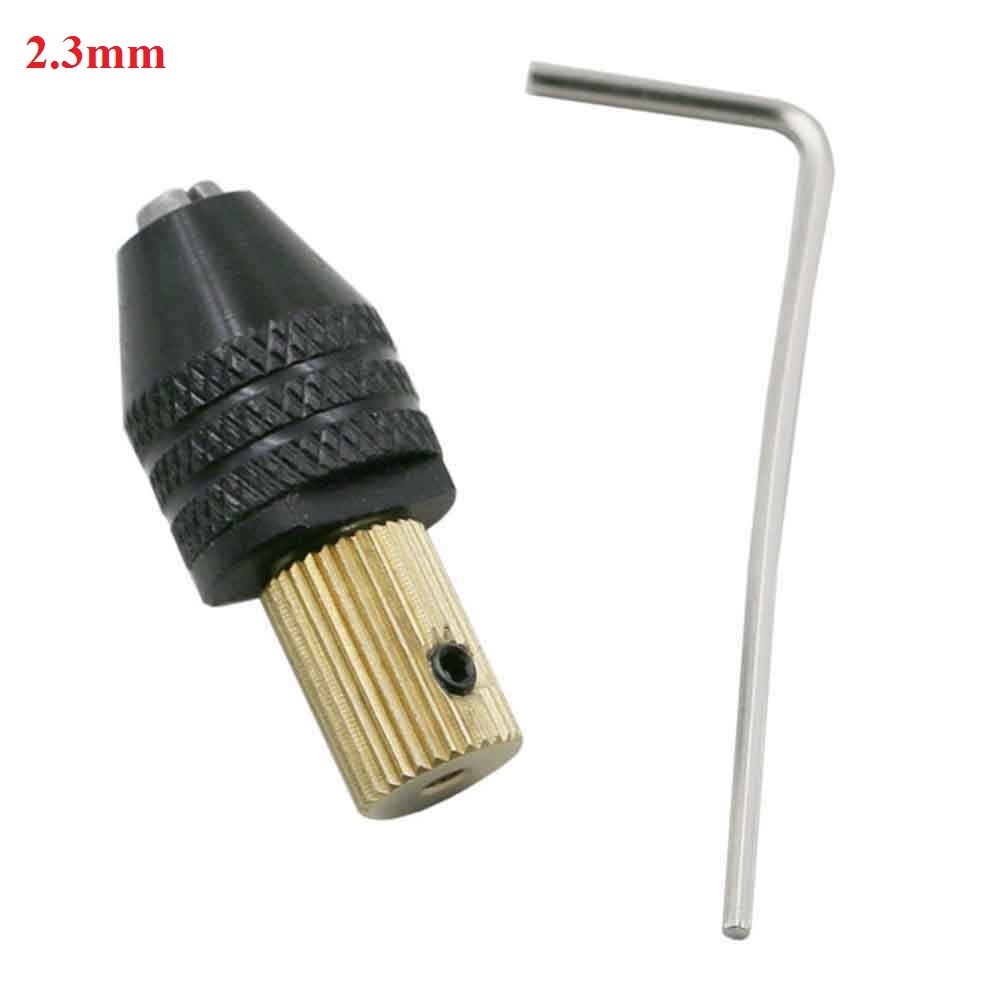 13mm Thread Drill Chuck Conversion Drill Chuck Adapter Convert Impact Wrench Into Electric Drill Keyless 3 Jaw Chuck: 2.3mm