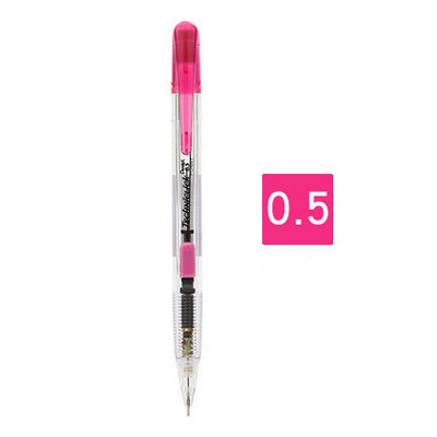 Pentel PD105T Side Press 0.5mm 0.7mm Mechanical Pencil For School And Office Stationery: 1- pcs red 0.5mm