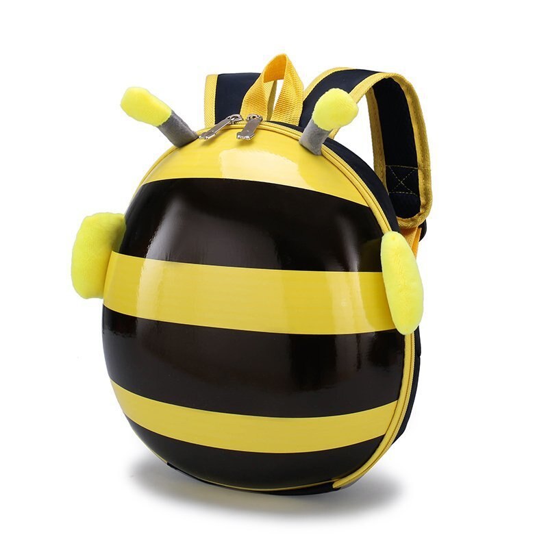 Hard shell children's bag cute girl and boy baby backpack kindergarten school bag cartoon bee chick backpack